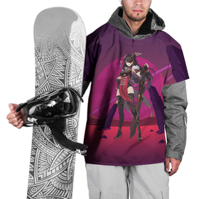 Накидка на куртку 3D с принтом Genshin Impact в Тюмени, 100% полиэстер |  | anime | game | games | genshin impact | mmo | rpg | анимэ | анме | геншин импакт | игра | игры | ммо | рпг