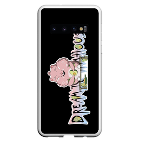 Чехол для Samsung Galaxy S10 с принтом Аня Покров DREAMTEAM HOUSE в Курске, Силикон | Область печати: задняя сторона чехла, без боковых панелей | dreamteam | dreamteamhouse | tiktok | wildjam | аня покров | дримтим