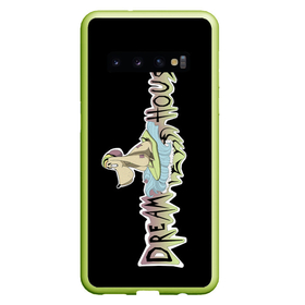 Чехол для Samsung Galaxy S10 с принтом Маха Горячева DREAMTEAM HOUSE в Белгороде, Силикон | Область печати: задняя сторона чехла, без боковых панелей | dreamteam | dreamteamhouse | tiktok | wildjam | дримтим | маха горячева