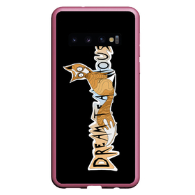 Чехол для Samsung Galaxy S10 с принтом Настя Рыжик DREAMTEAM HOUSE в Санкт-Петербурге, Силикон | Область печати: задняя сторона чехла, без боковых панелей | dreamteam | dreamteamhouse | tiktok | wildjam | дримтим | настя рыжик