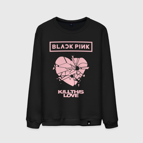 Мужской свитшот хлопок с принтом BLACKPINK , 100% хлопок |  | black pink | blackpink | k pop | блэкпинк | дженни | джису | к поп | лиса | розэ