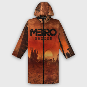 Дождевик унисекс 3D с принтом Metro Exodus в городе Новоалтайск,  |  | 2033 | exodus | metro | metro 2033 | metro exodus | stalker | апокалипсис | диггер | дигеры | метро | разрушка | эпидемия