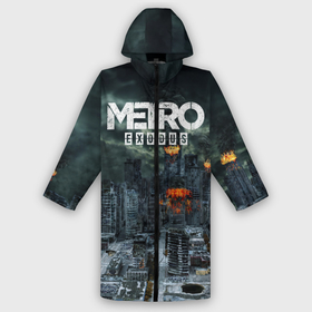 Дождевик унисекс 3D с принтом Metro Exodus в городе Новоалтайск,  |  | 2033 | exodus | metro | metro 2033 | metro exodus | stalker | апокалипсис | диггер | дигеры | метро | разрушка | эпидемия