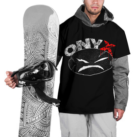 Накидка на куртку 3D с принтом Onyx , 100% полиэстер |  | Тематика изображения на принте: fredro starr | onyx | rap | sonny seeza | sticky fingaz | оникс | рэп