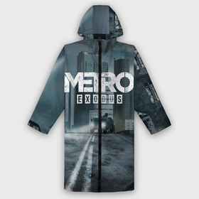 Дождевик унисекс 3D с принтом Metro Exodus в городе Новоалтайск,  |  | 2033 | exodus | metro | metro 2033 | metro exodus | stalker | апокалипсис | диггер | дигеры | метро | разрушка | эпидемия