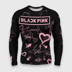 Мужской рашгард 3D с принтом BLACKPINK ,  |  | blackpink | blink | bts | exo | icecream | jennie | jisoo | korea | kpop | lisa | love | rose | блекпинк | девушки | корея | кпоп | музыка