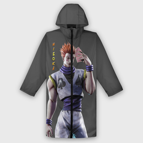 Дождевик унисекс 3D с принтом Хисока в городе Новоалтайск,  |  | hisoka | hunter | hunter x hunter | jump force | killua | гон | джамп форс | игральные карты | карты | охотник x охотник | персонажи аниме | персонажи игр | хантер | хантер x хантер | хантер аниме | хисока