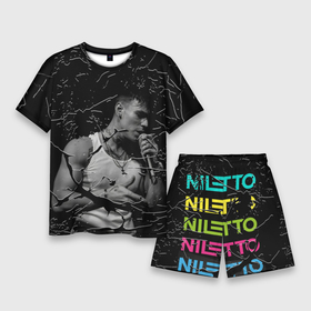 Мужской костюм с шортами 3D с принтом NILETTO ,  |  | niletto | музыкант | певец | поп | прытков | современный ритм н блюз | соул | танцор | хип хоп