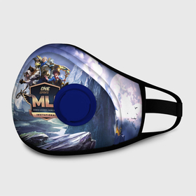 Маска из неопрена с принтом Mobile Legends: Bang Bang в городе Новоалтайск, неопрен 100% | Форма огибающая нос. Резинки для ушей с дополнительной резинкой на затылке. Клапан для выдоха для активного дыхания при занятиях спортом. Эластичный материал маски и окантовки для лучшего растяжения и прилегания маски.  | adventure | mobile | smile | арты | герои | легенда | мобайл | мобил | облики | персонаж | скин