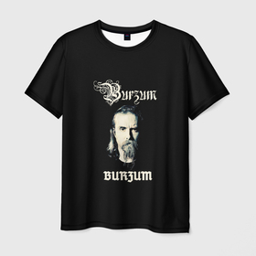 Мужская футболка 3D с принтом Burzum в Тюмени, 100% полиэфир | прямой крой, круглый вырез горловины, длина до линии бедер | бородач | варг викернес | металл | музыка | музыкальный проект | музыкант | норвежская музыка | писатель | рок | рокер | тьма