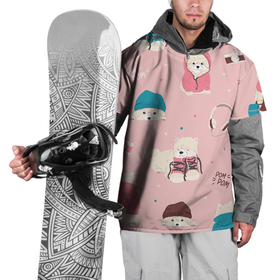 Накидка на куртку 3D с принтом Милота в Белгороде, 100% полиэстер |  | Тематика изображения на принте: dog | для девушек | дог | домашние животные | женское | милое | милота | розовое | собака | щенки | щеночки