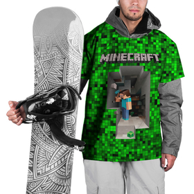 Накидка на куртку 3D с принтом Minecraft , 100% полиэстер |  | minecraft | алекс | белый | блоки | ведьма | взрывчатка | визера | волк | гаст | добывать | дракон | зеленый куб | зомби | игра | крафт | крипер | кубики | лошадка | майн | майнкрафт | манкрафт | овечка | оцелот