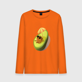 Мужской лонгслив хлопок с принтом Авокадо , 100% хлопок |  | авокадо | веган | еда блогеров | мемы | минимализм | прикольные картинки | прикольные надписи | растение | смешное авокадо | фрукт