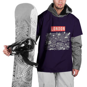 Накидка на куртку 3D с принтом LONDON в Тюмени, 100% полиэстер |  | Тематика изображения на принте: london | англия | биг бен | великобритания | достопримечательности | карта | литературная карта | лондон | путешествия | твист | чарли чаплин | шерлок холмс | я люблю лондон