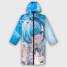 Дождевик унисекс 3D с принтом Рем в Курске,  |  | Тематика изображения на принте: anime | re zero | re: zero kara hajimeru isekai seikatsu | re: жизнь с нуля в альтернативном мире | rem | демон | ре зеро | рем | рэм