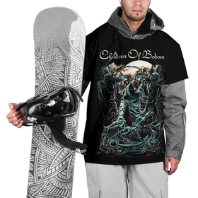 Накидка на куртку 3D с принтом Children of Bodom в Белгороде, 100% полиэстер |  | children of bodom | алекси лайхо | группы | дети озера бодом | дэт метал | метал