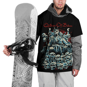 Накидка на куртку 3D с принтом Children of Bodom в Белгороде, 100% полиэстер |  | children of bodom | алекси лайхо | группы | дети озера бодом | дэт метал | метал
