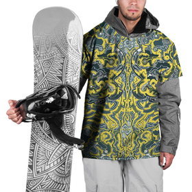 Накидка на куртку 3D с принтом УЗОР ФУТУРИЗМ в Тюмени, 100% полиэстер |  | Тематика изображения на принте: абстракция | андроид | жёлтый | киберпанк | кора | механизмы | пятна | робот | узор | фантастика | футуризм | цвета 2021