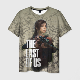 Мужская футболка 3D с принтом The Last of us в Санкт-Петербурге, 100% полиэфир | прямой крой, круглый вырез горловины, длина до линии бедер | the last of us | видеоигры | последний из нас | экшен | элли
