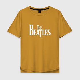 Мужская футболка хлопок Oversize с принтом The Beatles в Екатеринбурге, 100% хлопок | свободный крой, круглый ворот, “спинка” длиннее передней части | beatles | john lennon | music | paul mccartney | rock | the beatles | yellow submarine | yesterday | битлз | битлс | битлы | джон леннон | леннон | маккартни | музыка | пол маккартни | рок