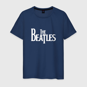 Мужская футболка хлопок с принтом The Beatles в Санкт-Петербурге, 100% хлопок | прямой крой, круглый вырез горловины, длина до линии бедер, слегка спущенное плечо. | beatles | john lennon | music | paul mccartney | rock | the beatles | yellow submarine | yesterday | битлз | битлс | битлы | джон леннон | леннон | маккартни | музыка | пол маккартни | рок