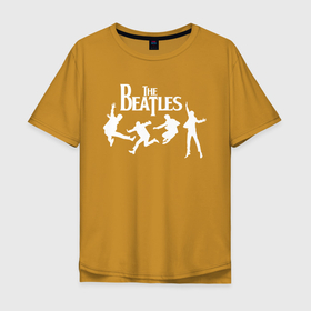 Мужская футболка хлопок Oversize с принтом The Beatles в Белгороде, 100% хлопок | свободный крой, круглый ворот, “спинка” длиннее передней части | 1960 | 1970 | 60 | 70 | abbey | be | beatles | it | john | lennon | let | revolver | road | rock | submarine | the | yellow | yesterday | битлз | битлс | джон | джордж | леннон | маккартни | пол | ринго | рок | старр | харрисон