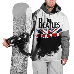 Накидка на куртку 3D с принтом THE BEATLES , 100% полиэстер |  | the beatles | битлз | битлс | битлы | джон леннон | джордж харрисон | пол маккартни | ринго старр