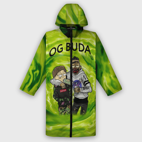 Дождевик унисекс 3D с принтом Репер   OG Buda в городе Новоалтайск,  |  | lil melon | og buda | seemee. | оджи буда | репер | рэп исполнитель | федук