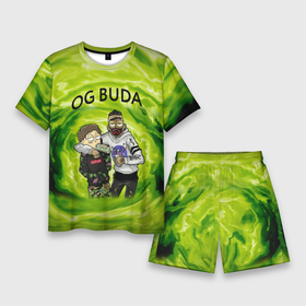 Мужской костюм с шортами 3D с принтом Репер   OG Buda в Тюмени,  |  | Тематика изображения на принте: lil melon | og buda | seemee. | оджи буда | репер | рэп исполнитель | федук