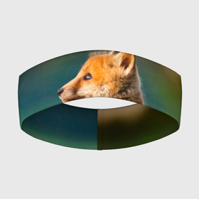 Повязка на голову 3D с принтом Лиса в Санкт-Петербурге,  |  | fox | foxy | животное | звери | лиса | лисенок | лисичка | милая | рыжая | фокс