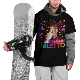Накидка на куртку 3D с принтом NILETTO , 100% полиэстер |  | niletto | данил прытков | даня | музыка | нилетто | тату | шоу