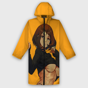 Дождевик унисекс 3D с принтом Uraraka Ahegao Урарака в городе Новоалтайск,  |  | ahegao | ahegao one | anime girl | my hero academia | senpai | tits | uraraka ochako | waifu | аниме | ахегао | вайфу | геройская академия | моя геройская академия | очако | тян | урарака | химико тога