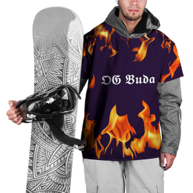Накидка на куртку 3D с принтом OG Buda в Новосибирске, 100% полиэстер |  | dark | fire | music | og buda | og buda lettering | og buda print | rap | rapper | rep lettering | rep print | музыка | надпись og buda | надпись рэп | огонь | принт og buda | принт рэп | рэп | рэпер | темный