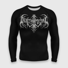 Мужской рашгард 3D с принтом Deathmetal в Курске,  |  | deathcore | deathmetal | metal | rock | teribal | дэткор | дэтметал | рок