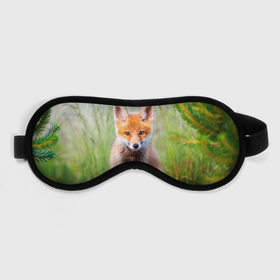 Маска для сна 3D с принтом Лисичка в Курске, внешний слой — 100% полиэфир, внутренний слой — 100% хлопок, между ними — поролон |  | fox | foxy | животное | звери | лиса | лисенок | лисичка | милая | рыжая | фокс