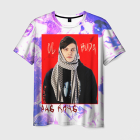 Мужская футболка 3D с принтом OG Buda на блоке в Кировске, 100% полиэфир | прямой крой, круглый вырез горловины, длина до линии бедер | небо | опг сити | оуджи буда | рнб клуб