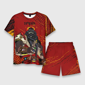 Мужской костюм с шортами 3D с принтом Hades   Аид в Белгороде,  |  | hades | аид | бог | босс | игра | компьютерная | красный | лого | логотип | мифология | олимп | подарок | хейдc | хэйдс | черный