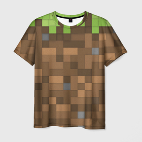 Мужская футболка 3D с принтом Minecraft камуфляж в Белгороде, 100% полиэфир | прямой крой, круглый вырез горловины, длина до линии бедер | minecraft | камуфляж | майнкрафт | майнкрафта | майнкрафтер | майнкрафтеры | майнкрафтонли | майнкрафтпе