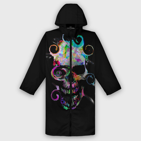 Дождевик унисекс 3D с принтом ЧЕРЕП в городе Новоалтайск,  |  | art | body | bones | drawing | graffiti | head | neon | skeleton | skul | skull | ад | голова | граффити | зло | кости | нарисованный | неон | скелет | скул | скулл | тьма | ужас | череп | черепок