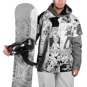 Накидка на куртку 3D с принтом Мелиодас в Петрозаводске, 100% полиэстер |  | Тематика изображения на принте: nanatsu no taizai | аниме | бан | гаутер | грехи | диана | кинг | манга | мелиода | мелиодас | мерлин | эсканор