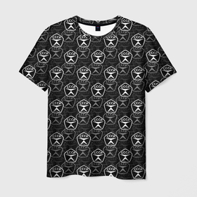 Мужская футболка 3D с принтом СССР ПАТТЕРН в Курске, 100% полиэфир | прямой крой, круглый вырез горловины, длина до линии бедер | 90 е | ностальгия | паттерн | ретро | рожденный в ссср | россия | ссср