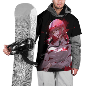 Накидка на куртку 3D с принтом Makima Chainsaw Man в Курске, 100% полиэстер |  | Тематика изображения на принте: anime | chainsaw man | denji | makima | manga | power | аниме | бим | денджи | дьявол бесконечности | кишибэ | летучая мышь | манга | пауэр | хаякава аки | химено | человек бензопила