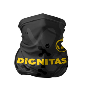 Бандана-труба 3D с принтом Dignitas Jersey pro (2021 22) в Кировске, 100% полиэстер, ткань с особыми свойствами — Activecool | плотность 150‒180 г/м2; хорошо тянется, но сохраняет форму | 0x000000123 | csgo | dignitas | f0rest | friberg | дигнитас | кс | форма