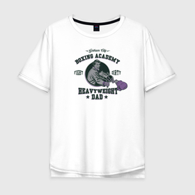Мужская футболка хлопок Oversize с принтом Джокер в Петрозаводске, 100% хлопок | свободный крой, круглый ворот, “спинка” длиннее передней части | 23 февраля | joker | vdkimel | день защитника отечества | джокер