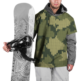 Накидка на куртку 3D с принтом вязаный принт милитари в Петрозаводске, 100% полиэстер |  | Тематика изображения на принте: 23 февраля | армейские | все | милитари | мужчине | силовые структуры
