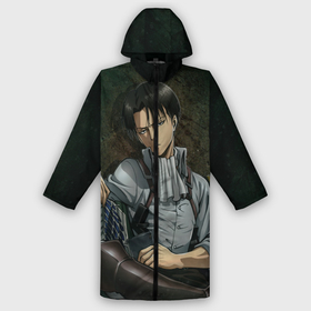 Дождевик унисекс 3D с принтом Леви Аккерман в городе Новоалтайск,  |  | attack on titan | final | levi | shingeki no kyojin | аккерман | атака на титанов | вторжение гигантов | капрал | леви | ривай