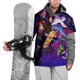 Накидка на куртку 3D с принтом SK8 the Infinity в Тюмени, 100% полиэстер |  | Тематика изображения на принте: anime | japan | langa | reki | sk8 | sk8 the infinity | skate | the infinity | аниме | иероглифы | ланга | на скейте в бесконечность | реки | скейт | скейт бесконечность | скейтборд | скейтеры | япония