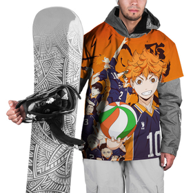 Накидка на куртку 3D с принтом ВОЛЕЙБОЛ!! / HAIKYUU!! , 100% полиэстер |  | Тематика изображения на принте: anime | haikyu | haikyuu | karasuno | аниме | волейбол | ворон | карасуно | манга | мяч | сёё хината