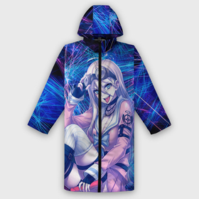 Дождевик унисекс 3D с принтом Danganronpa neon в городе Новоалтайск,  |  | danganronpa | iruma miu | аниме | данганронпа | миу ирума