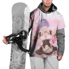 Накидка на куртку 3D с принтом Рем в Тюмени, 100% полиэстер |  | anime | re zero | re: zero kara hajimeru isekai seikatsu | re: жизнь с нуля в альтернативном мире | rem | демон | ре зеро | рем | рэм